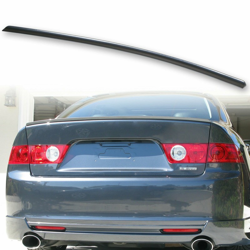 Fyralip Painted Rear Trunk Spoiler 04-08 For Acura TSX Graphite