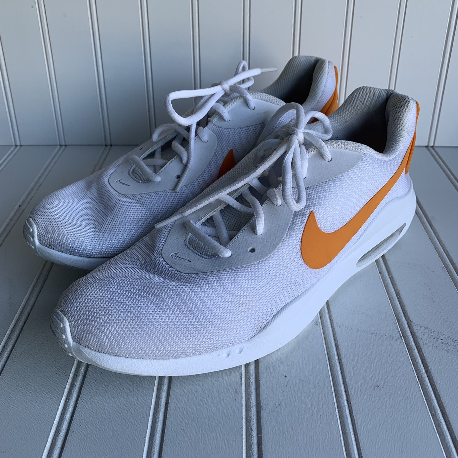 Nike menor x бело оранжевый