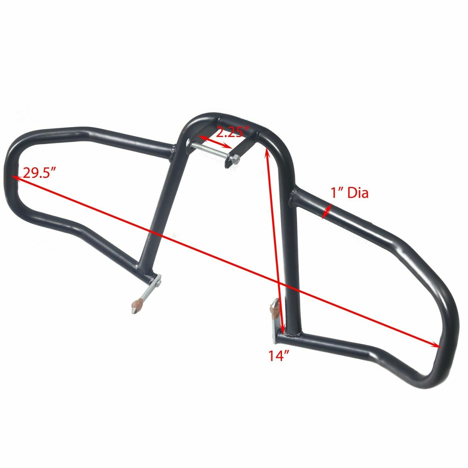 Fits Royal Enfield Himalayan 411 Leg Guard Crash Bar Black Painted