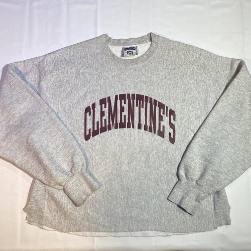 Vintage 90s Lee Cross Grain Clementines Crewneck Sweatshirt Vintage 90s Lee Cross Grain Clementines Crewneck Sweatshirt