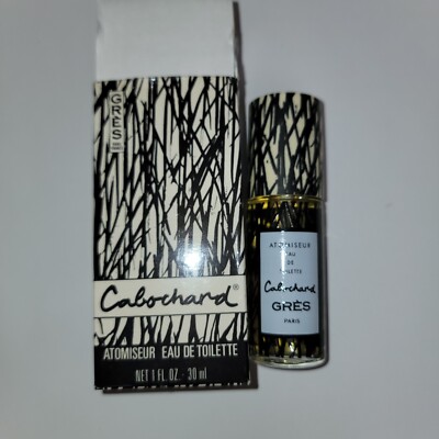 Vintage Cabochard by Gres Paris Atomisseur Eau De Toilette  France 1 Oz Partial 