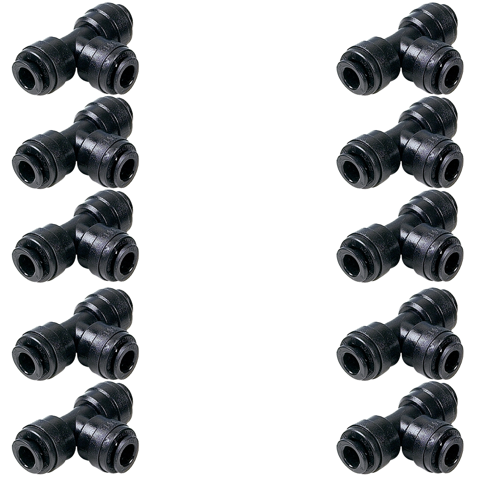 12mm Equal Tee Push Fit Water Fitting Caravan Hose Pipe Connection eBay