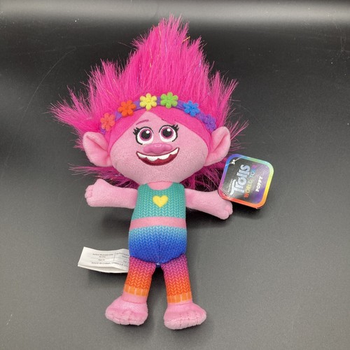 Trolls World Tour 8” Plush “POPPY” In 