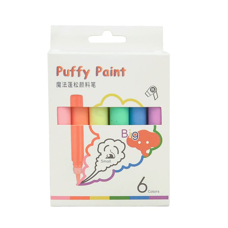 DIY Bubble Popcorn Drawing Pens, Puffy Pens