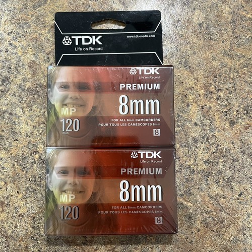 TDK P6-120HMPR*5 [未開封] TDK 8MM MP Premium 120 Video Tapes Made in Japan P6-120MP