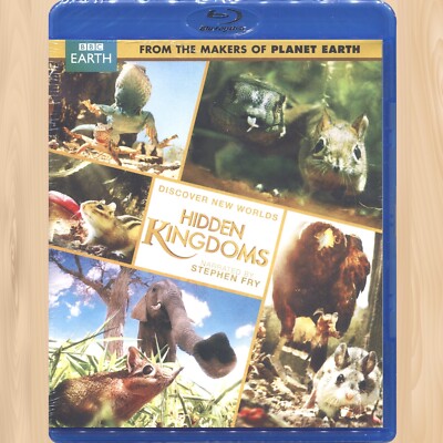 BBC EARTH Hidden Kingdoms DISCOVERY CHANNEL Mini Monsters BLU-RAY Season 1  0926