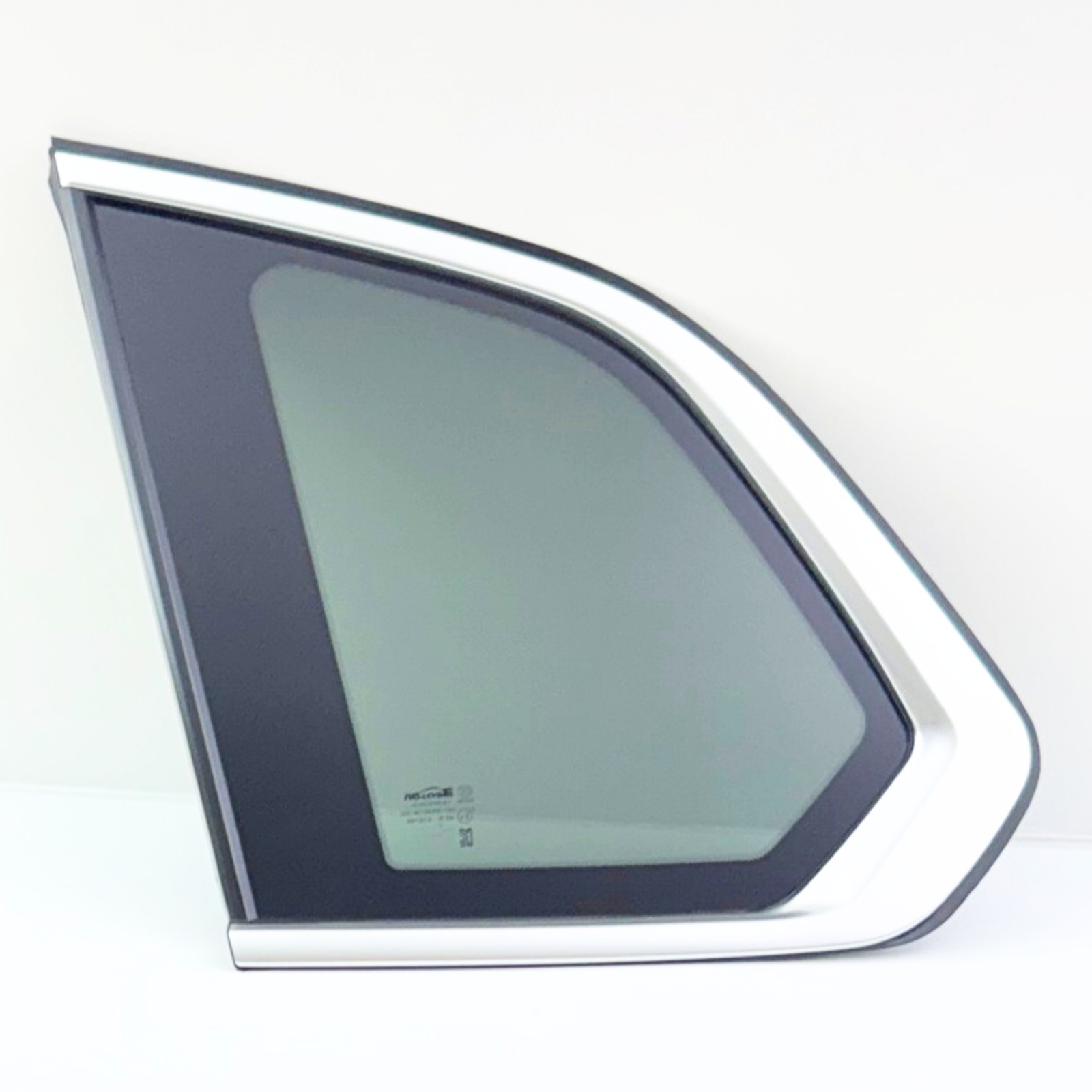 Driver/Left Side Quarter Window Glass W/ Chrome Molding For 2019-2026 BMW X5