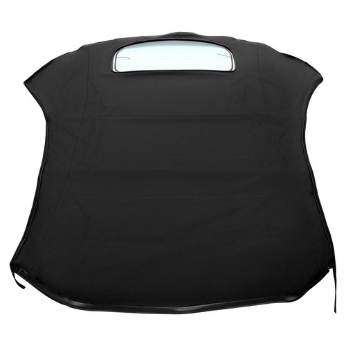 Black Convertible Soft Top Heated Glass Window For Volkswagen Beetle 2003-2010