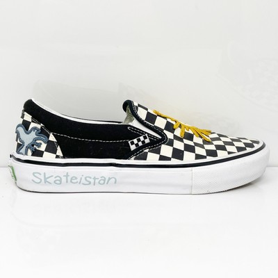 

Vans Mens X Skateistan 500714 Черная повседневная обувь Кроссовки Размер 8.5, Черный, X Skateistan