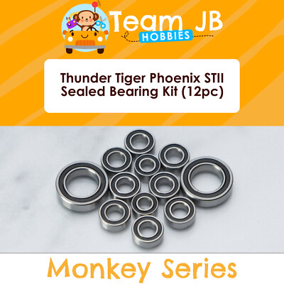 Thunder Tiger Phoenix STII - 12 Pcs Rubber Sealed Bearings Kit