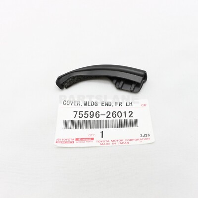 α6400 75596-26012 Toyota OEM Genuine COVER, ROOF DRIP SIDE