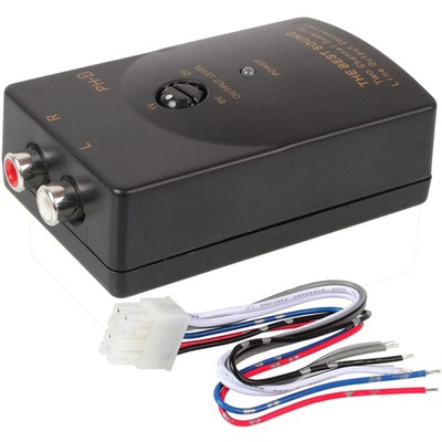 0.2V - 2V Car Stereo Audio RCA Speaker High To Low Level Line Output Converter s