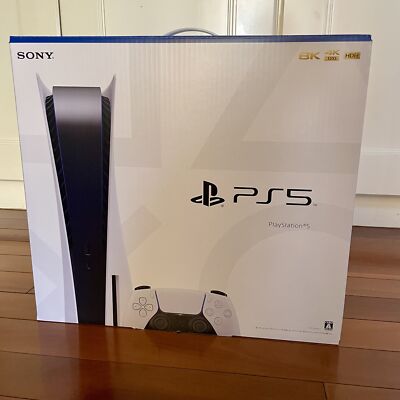 Sony PlayStation 5 PS5 CFI-1200A01 Blu-Ray Edition Game Console White New Box FS