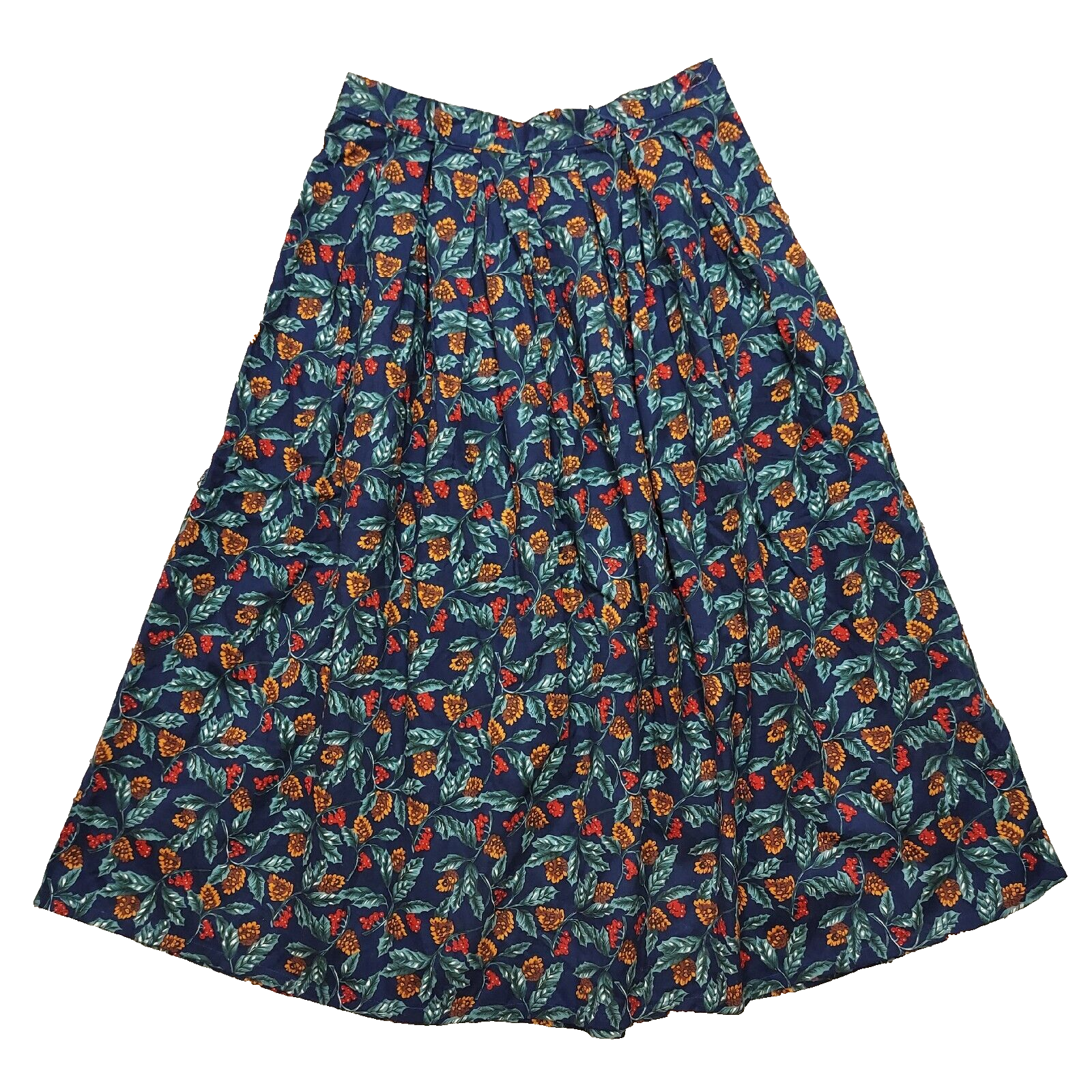 スカート Woolrich Skirts NWT Woolrich Skirt Womens Size 14 Navy Winter Berry Pinecone