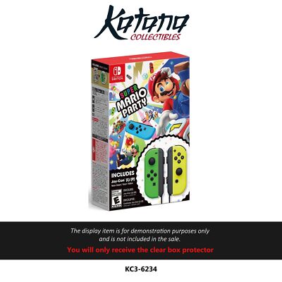 GFL Protector For Super Mario Party With Neon Green And Yellow Joy Con Bundle