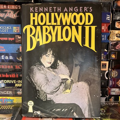 Hollywood Babylon II by Kenneth Anger 1984 Illustrated Hardcover Book 2nd Print