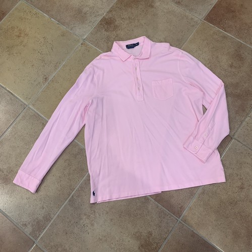 Polo Ralph Lauren Featherweight Mesh Shirt Light Pique Heritage College XXL