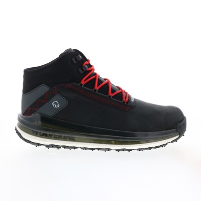 

Wolverine Conquer Mid Ultraspring WP W880246 Мужские черные широкие походные ботинки, Черный, Wolverine Conquer Mid Ultraspring Waterproof