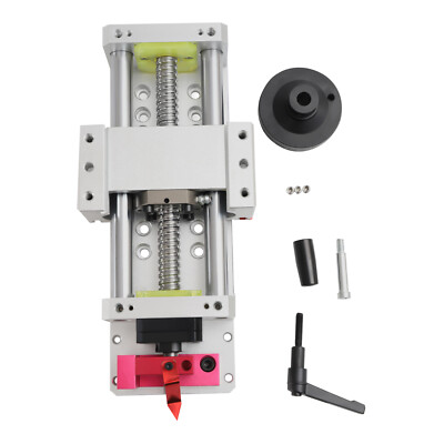 Linear Stage Actuator Manual Sliding Table Ballscrew Rail Slide 200mm/100mm New
