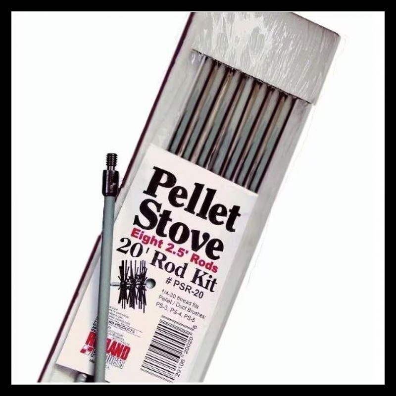 20 Ft. Pellet Stove Brush Extension Rod Kit