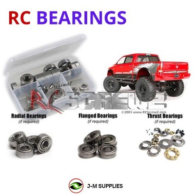 RCScrewZ Metal Shielded Bearings axi015b for Axial SCX10 Power Wagon 90037 | SET