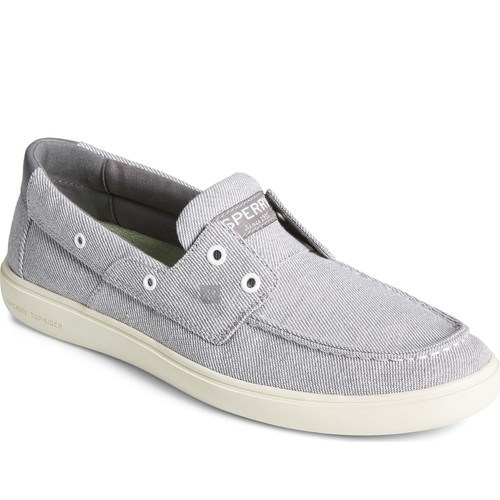 

[STS24128] Mens Sperry НАРУЖНЫЕ БАНКИ 2-ГЛАЗ ПРОМЫТЫЕ, Серый