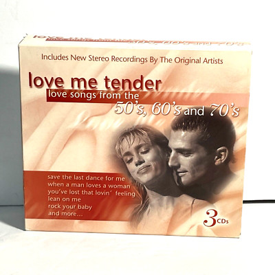 Love Me Tender Love Songs 50s 60s 70s 3 Discs