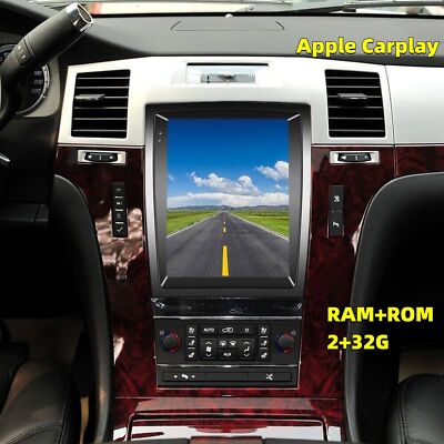 GPS 07-14 For Cadillac Escalade SLS 9.7'' Android 12 Stereo Radio With Carplay