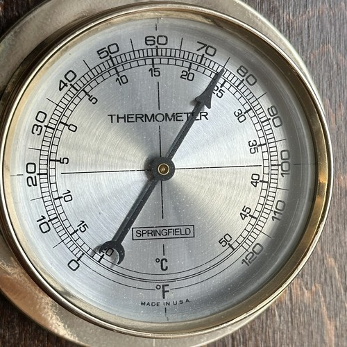 Thermometer Barometer Hygrometer | Springfield Nautical Weather Station