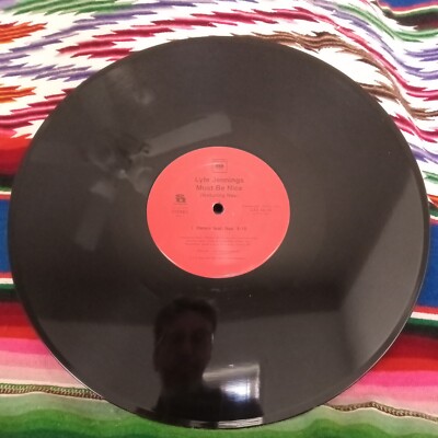 LYFE JENNINGS  Must Be Nice  ft NAS  12''SINGLE VINYL PROMO COLUMBIA SONY (279)