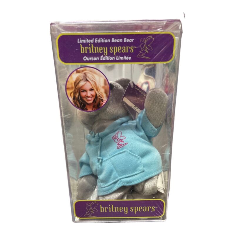Oops! I Did It Again Vintage 2000 Limited Edition. Britney Spears Bean Bear #4