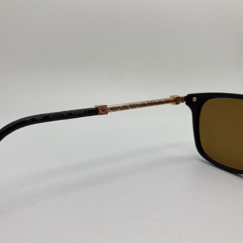 Pre-owned Shamballa Karma Ii 2 Mbk Larry Sands Sunglasses Frames 49-19-140 W. Case In Gold