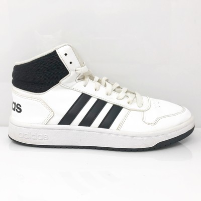

Adidas Mens Hoops 2.0 FY8617 Белая повседневная обувь Кроссовки Размер 8.5, Белый, Hoops 2.0