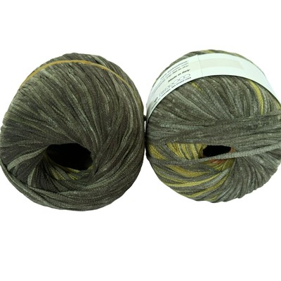 Berroco Suede Tri-Color Yarn 2 Skeins 120 Yds/Skein #8 Needle Made in Italy