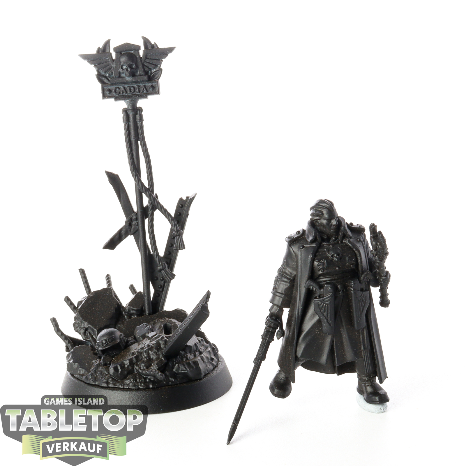 Astra Militarum - Lord Castellan Ursula Creed - grundiert