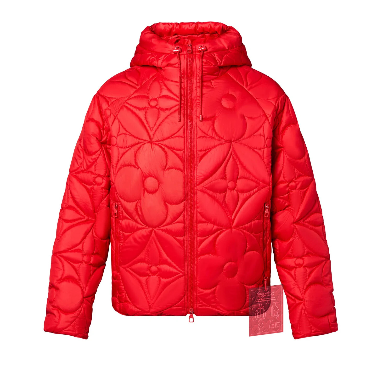 ブルゾン Rosary moon - RosarymoonFluffy Jacquard Quilted Coat Rosarymoon Fluffy Jacquard Quilted Coat