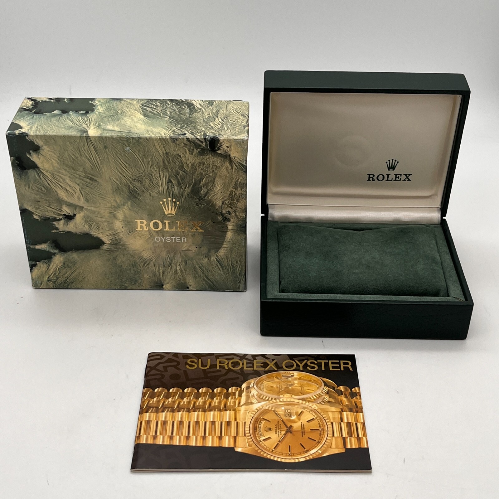 ROLEX オイスターボックスとカードホルダー ROLEX オイスターボックスとカードホルダー Authentic NEW STYLE