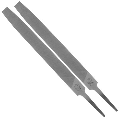 Tungsten Sharpener 2pcs Rectangular Cut Axe Files 8 Inch Mill Hand Files Soft...