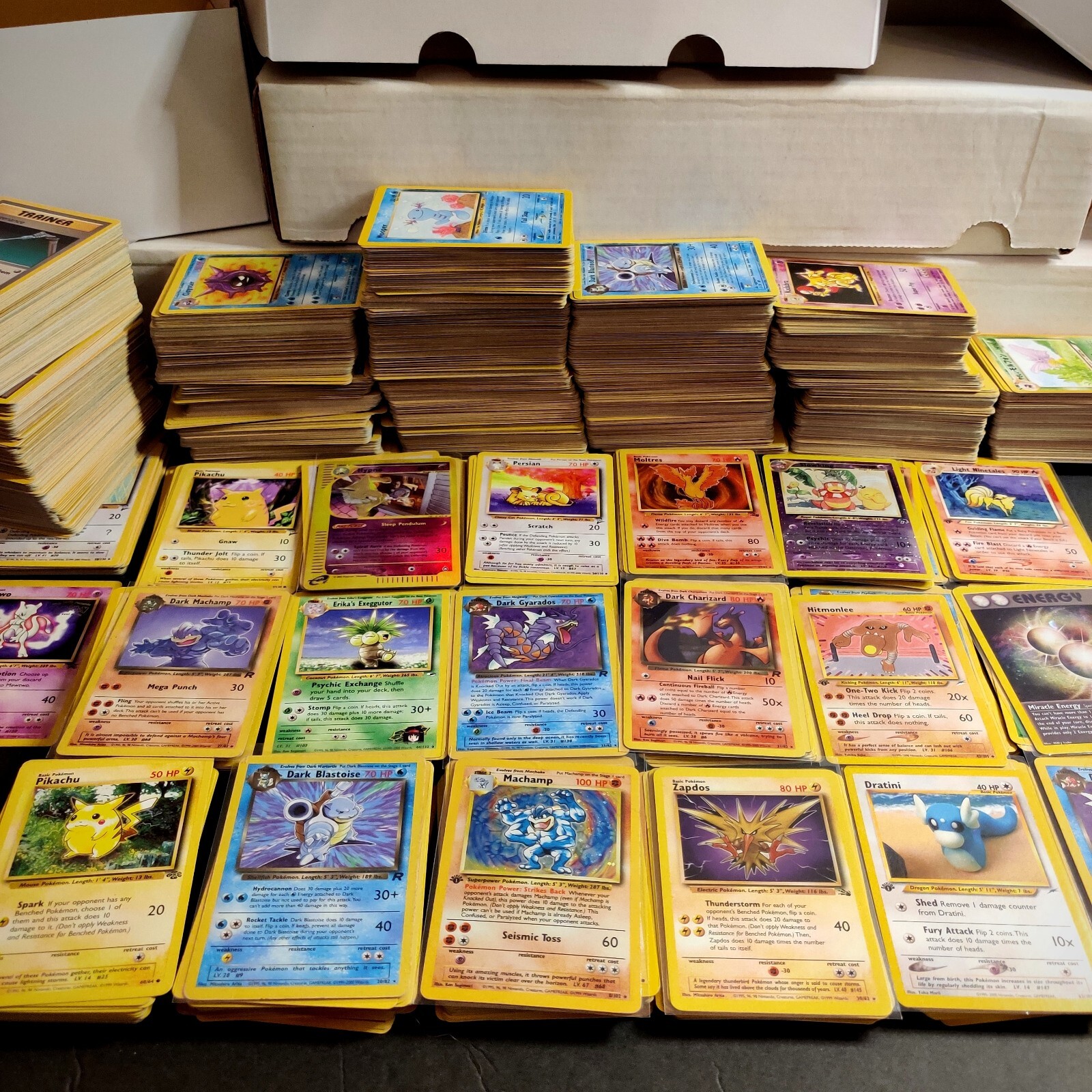 Old Pokemon Cards - HUGE Vintage Collection - 1st Edition Old Pokemon Cards - HUGE Vintage Collection - 1st Edition