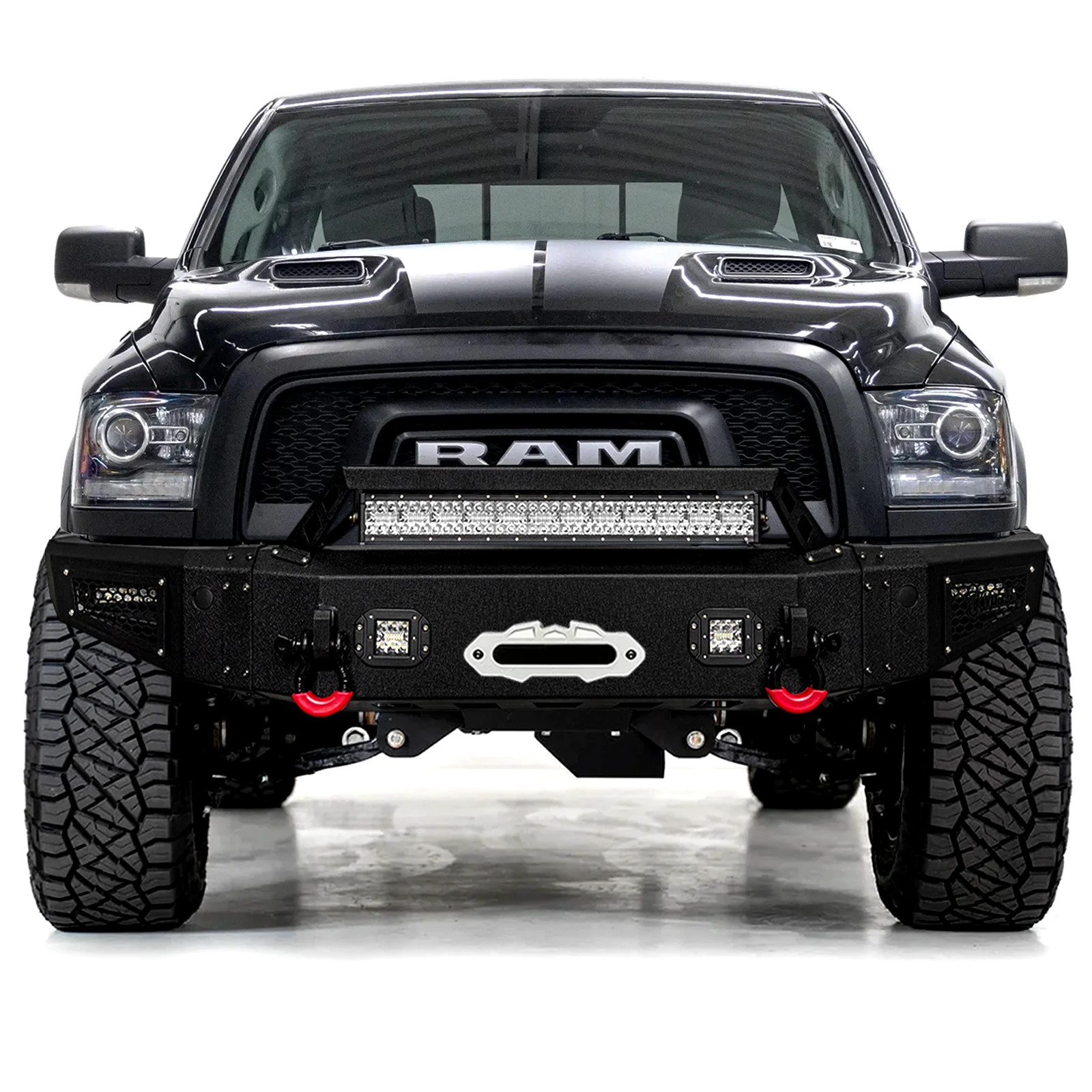 Vijay For 2019-2024 Ram 1500 Classic Warlock Steel Front Bumper