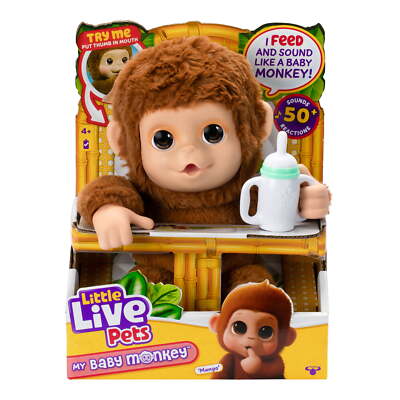 My Baby Monkey Mango, 50+ Sounds and Reactions, Ages 4+