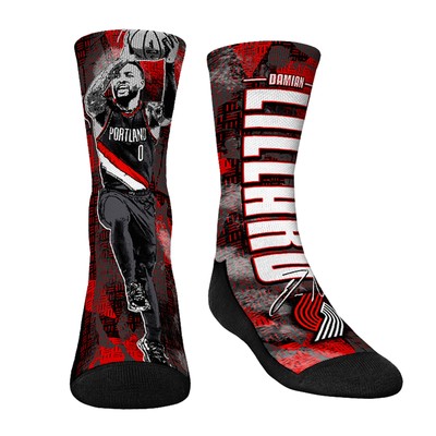 Damian Lillard Portland Trail Blazers Big Player Crew Socks