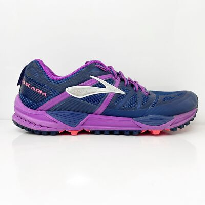 

Brooks Womens Cascadia 10 1201811B424 Синие кроссовки Кроссовки Размер 8 B, Синий, Cascadia 10