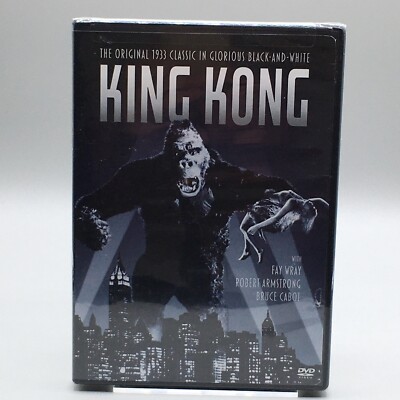 KING KONG - Original 1933 Classic In Glorious Black-And-White NEW SEALED - M18