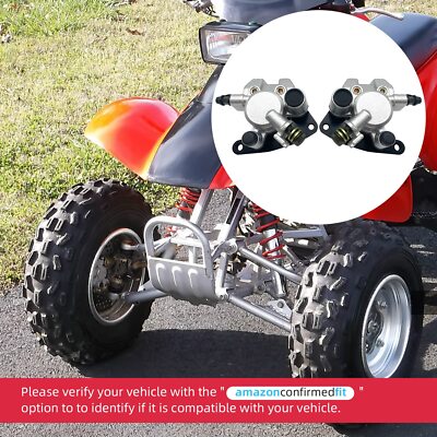 M MATI Front Left Right Brake Calipers for Honda TRX250 TRX250EX TRX250X TRX300