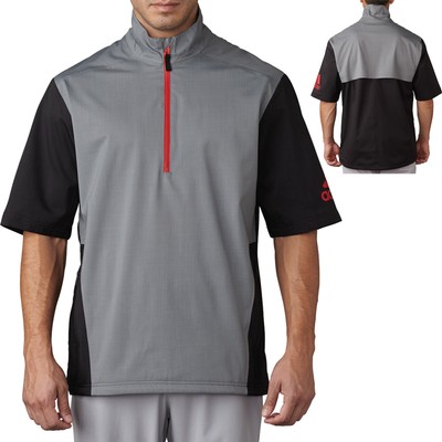 mens short sleeve golf rain jacket
