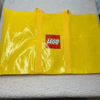 Large Yellow Lego Storage Tote (Double Straps)