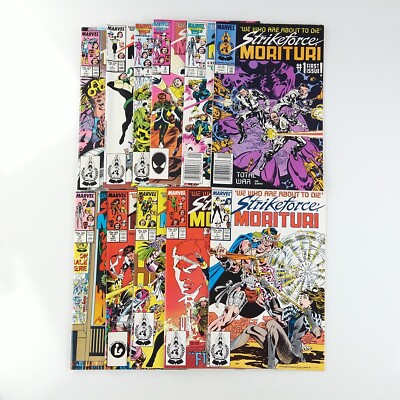 Strikeforce Morituri #1-11 Nice 9.0-9.4 Lot 1986 Marvel 1 2 3 4 5 6 7 8 9 10 11