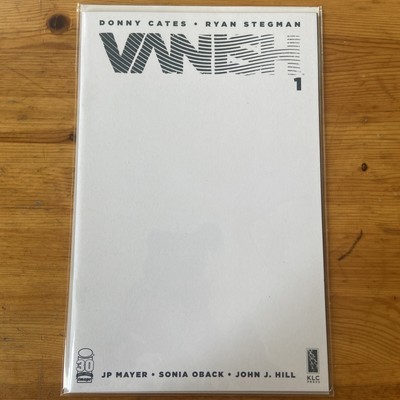 Image Comics Vanish #1 Blank Sketch Variant Donny Cates Ryan Stegman