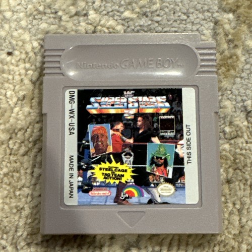 希少！新品！『WWFスーパースターズ2』　ゲームボーイ WWF Super Stars 2 (Nintendo Game Boy) GB | eBay